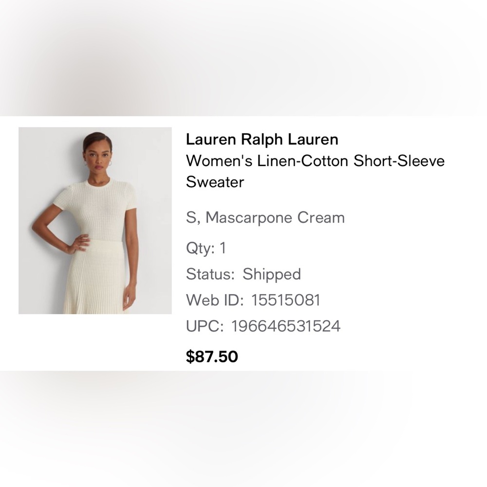 Skirt set
